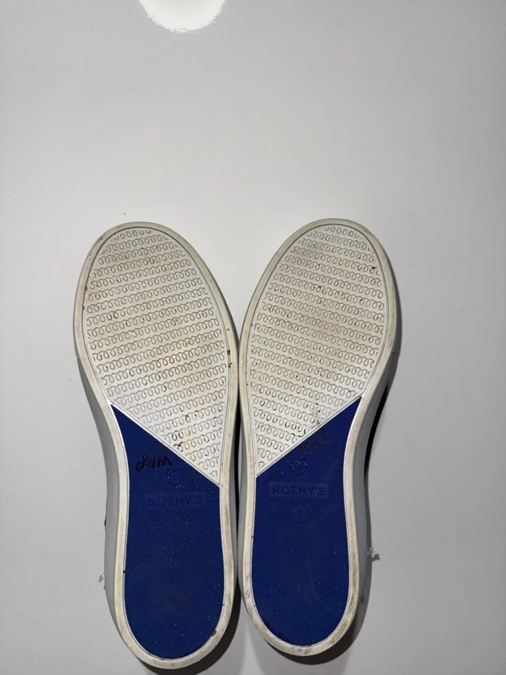 Rothy's The Original Slip On Sneaker Black Womens 7